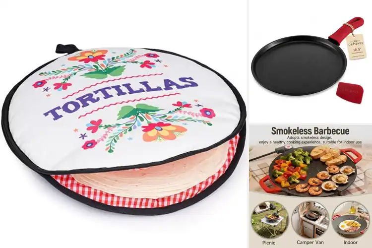 Detailed view of Best BBQ Tortilla Heaters