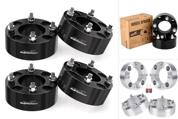 Detailed view of Best Bombardier Wheel Spacers