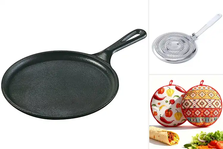 Detailed view of Best Campfire Tortilla Warmers