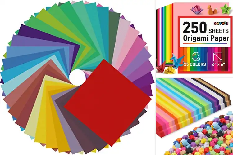 Detailed view of Best Colored Origami Papers for Vibrant Creative Folds
