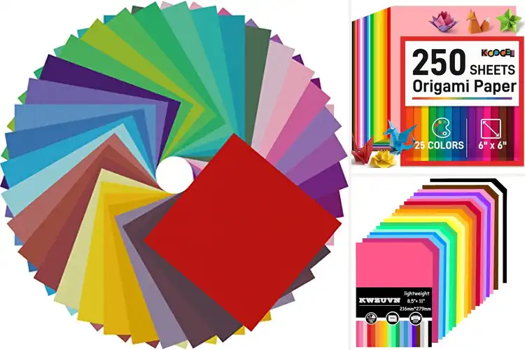 Detailed view of Best Colored Origami Sheets for Creative Projects