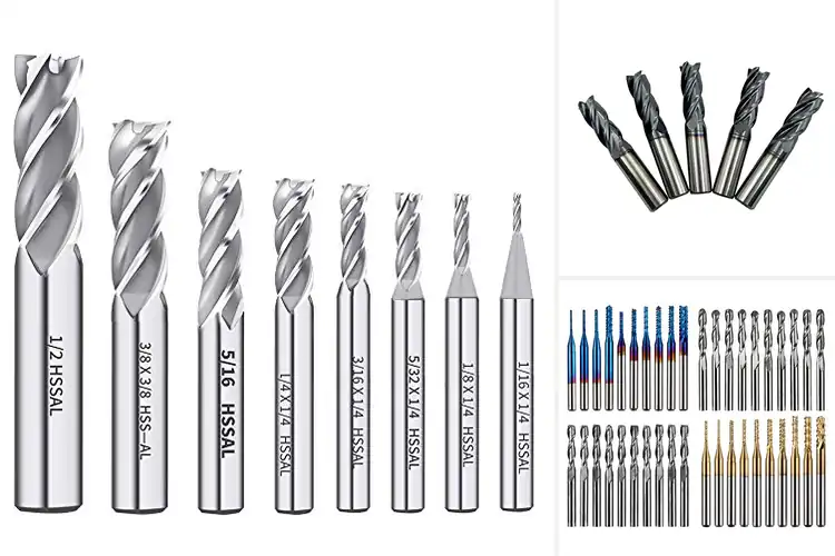 Detailed view of Best End Mills for Smooth, Precise Cutting Performance