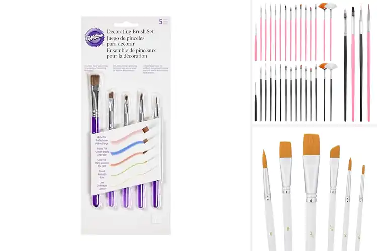 Detailed view of Best Food Safe Paint Brushes for Smooth, Safe Decorating