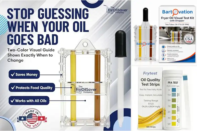 Detailed view of Best Fryer Oil Testers: Crisp Cooking Made Easy & Clean