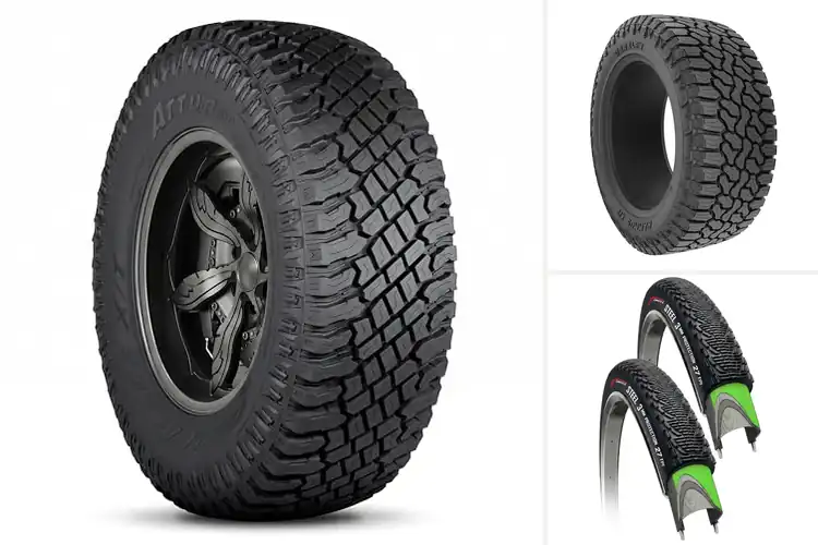 Detailed view of Best Hybrid Off-Road Tires for Power and Smooth Performance