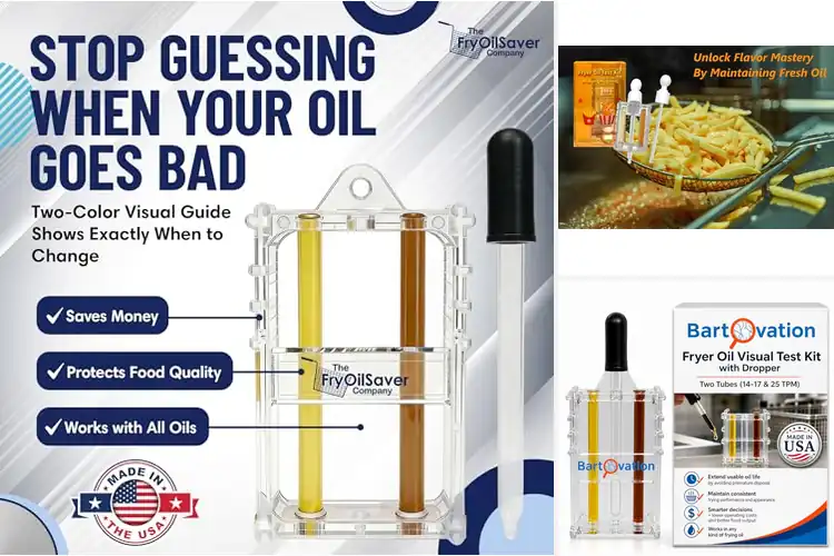 Detailed view of Best Oil Color Testing Kits for Fresher, Crispier Cooking