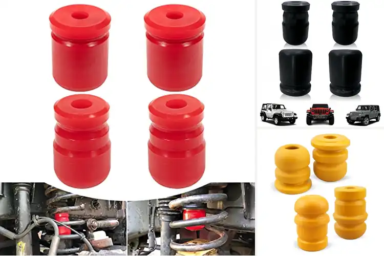 Detailed view of Best Polyurethane Bump Stops For Jeep Wrangler JK