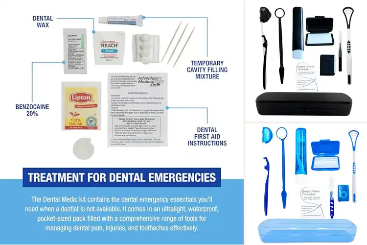 Detailed view of Best Portable Dental Kits For Adventurers