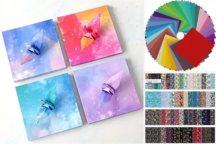 Detailed view of Best Square Origami Papers For Designs