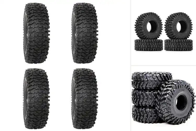 Detailed view of Best Sticky Tires: Max Grip Upgrade for RC Control
