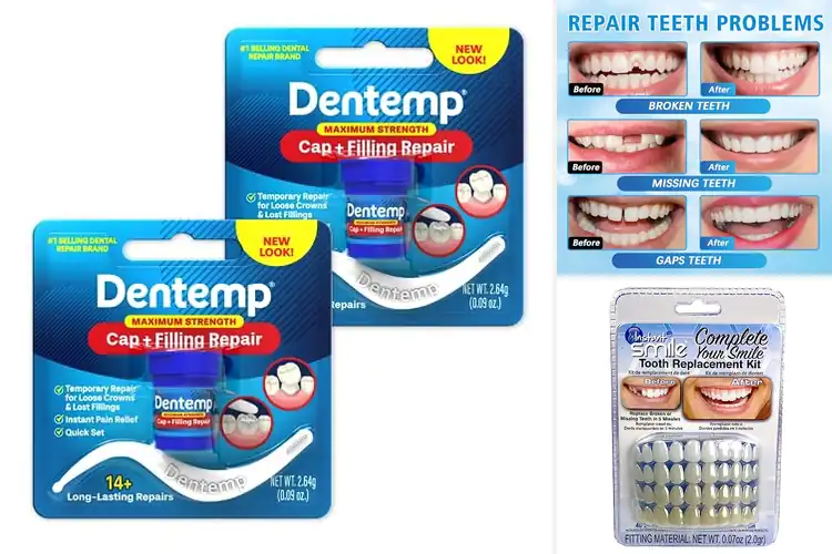 Detailed view of Best Temporary Tooth Repair Kits: Restore Your Smile Fast