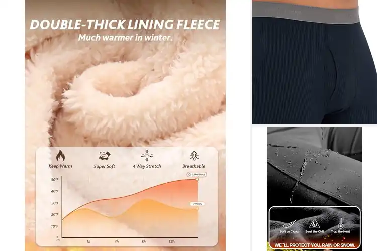 Detailed view of Best Thermal Leggings