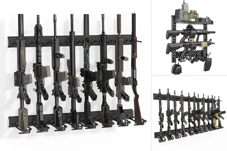 Detailed view of Best Wall-Mounted Gun Racks for Secure, Stylish Storage